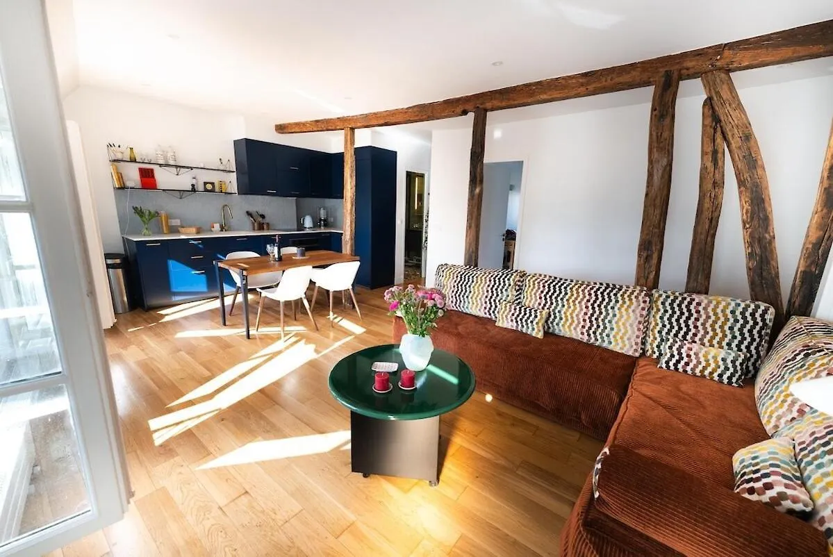 Appartement 2Br 6 Personnes Balcon Vue Luxembourg Paris France