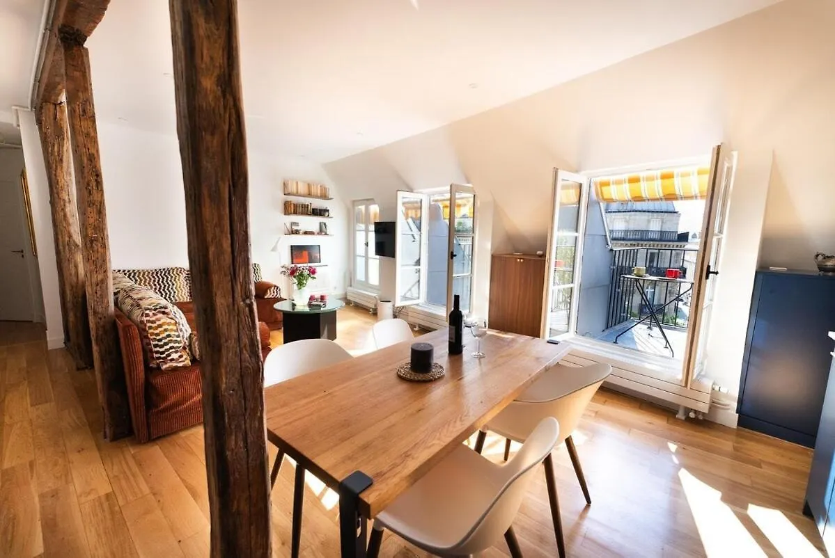 Appartement 2Br 6 Personnes Balcon Vue Luxembourg Paris