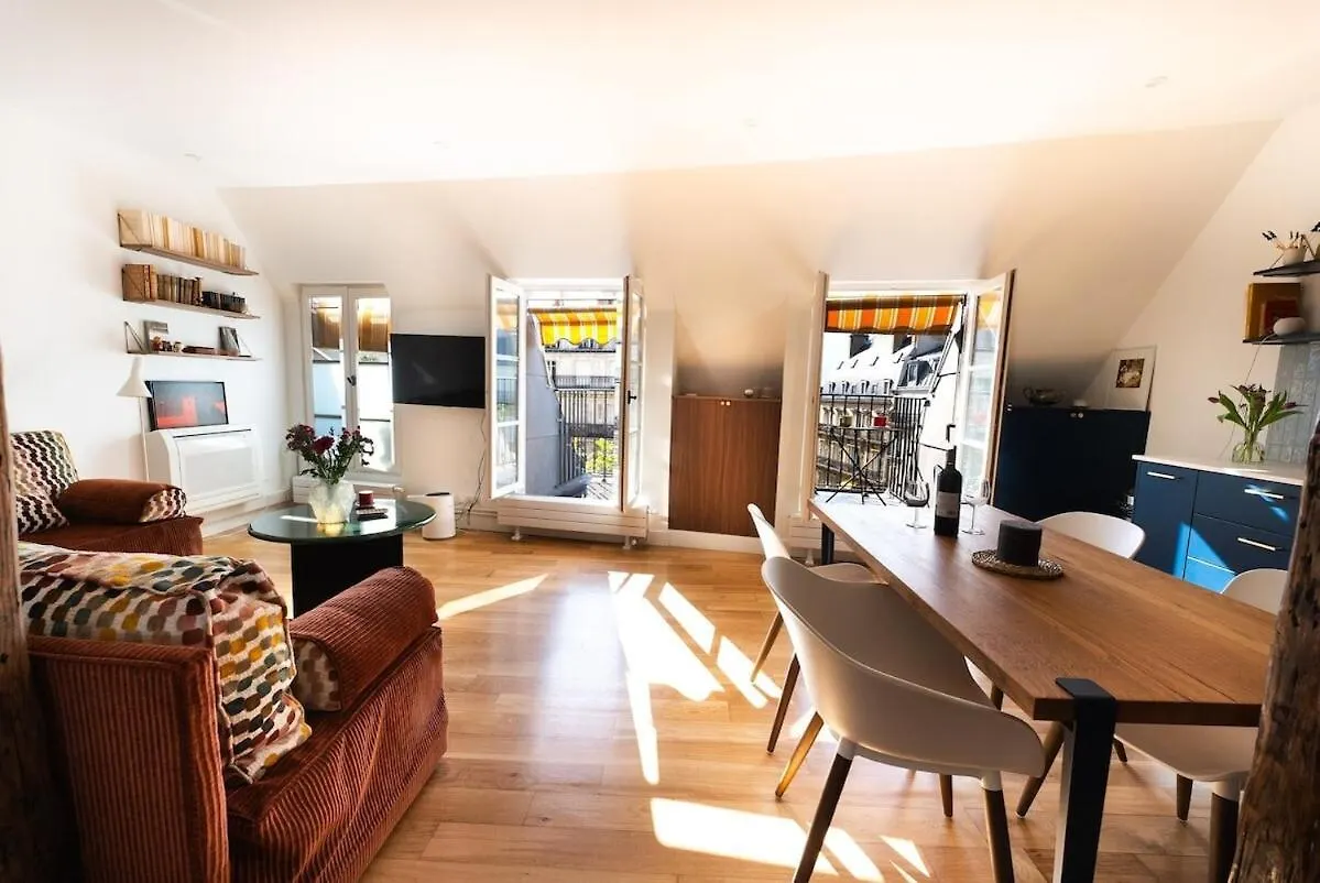 아파트 Appartement 2Br 6 Personnes Balcon Vue Luxembourg 파리 프랑스